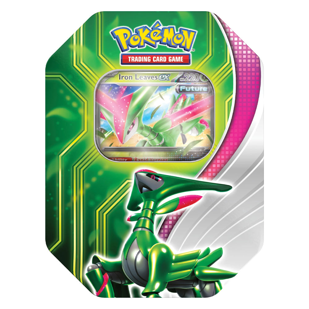 Pokémon TCG Paradox Clash Tin Iron Leaves