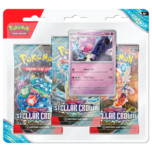 Pokémon TCG SV Stellar Crown Tinkaton Promo Pack