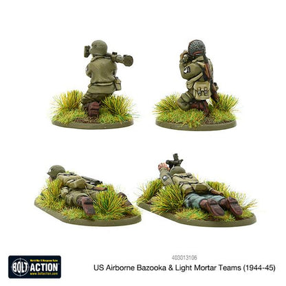 Warlord Games US Airborne Bazooka & light mortar teams (1944-45)