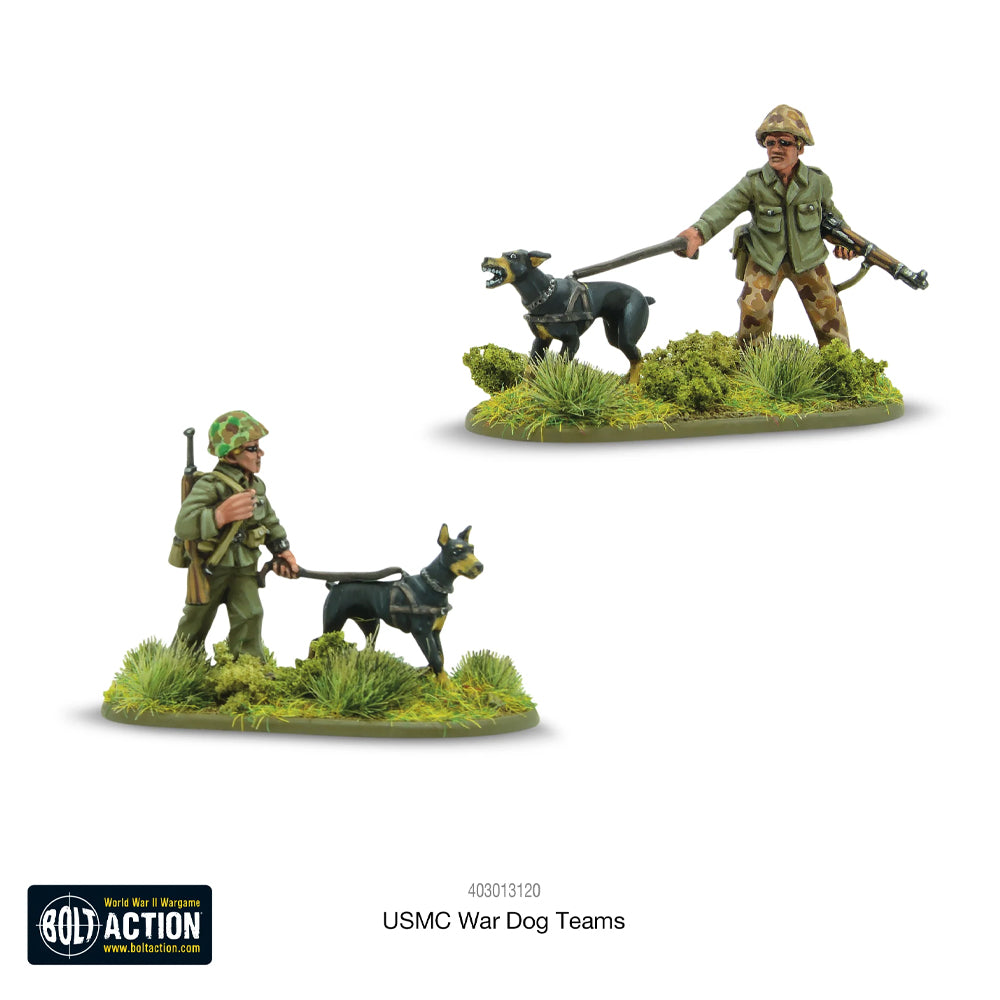 USMC War Dog Teams - Bolt Action