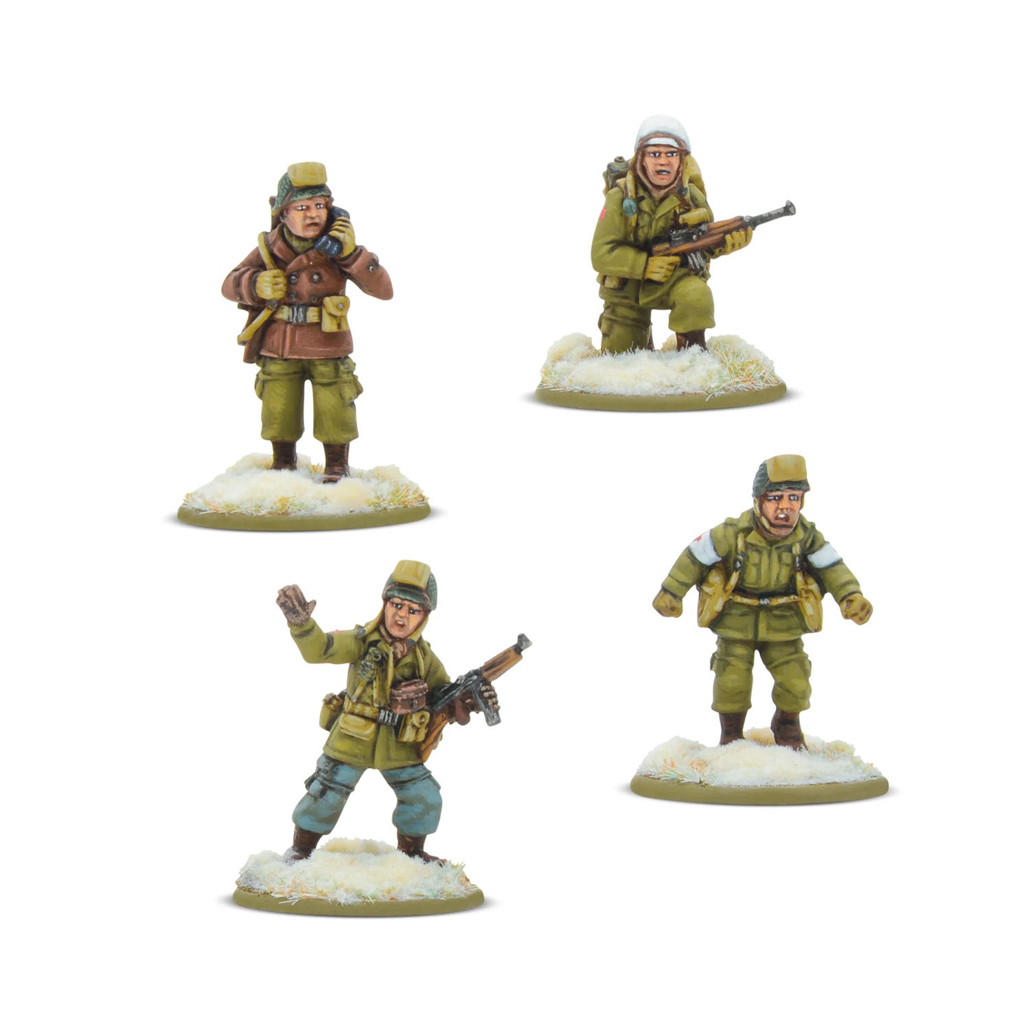 US Airborne Winter HQ - Bolt Action