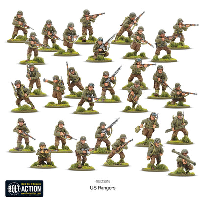 Bolt Action US Army Infantry Painted Example