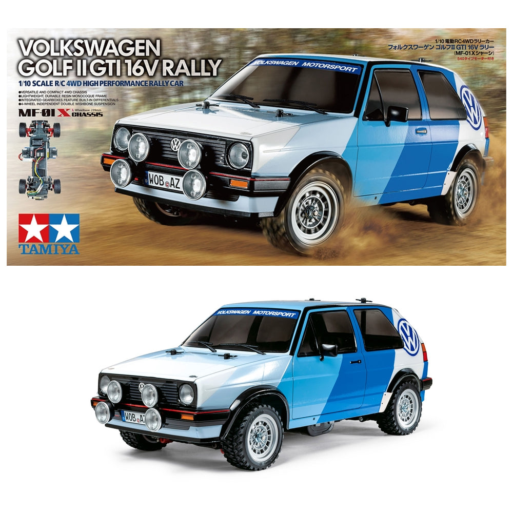 Tamiya R/C Volkswagen Golf II GTI 16V Rally