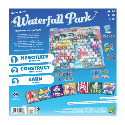 Waterfall Park Negotiation Board...