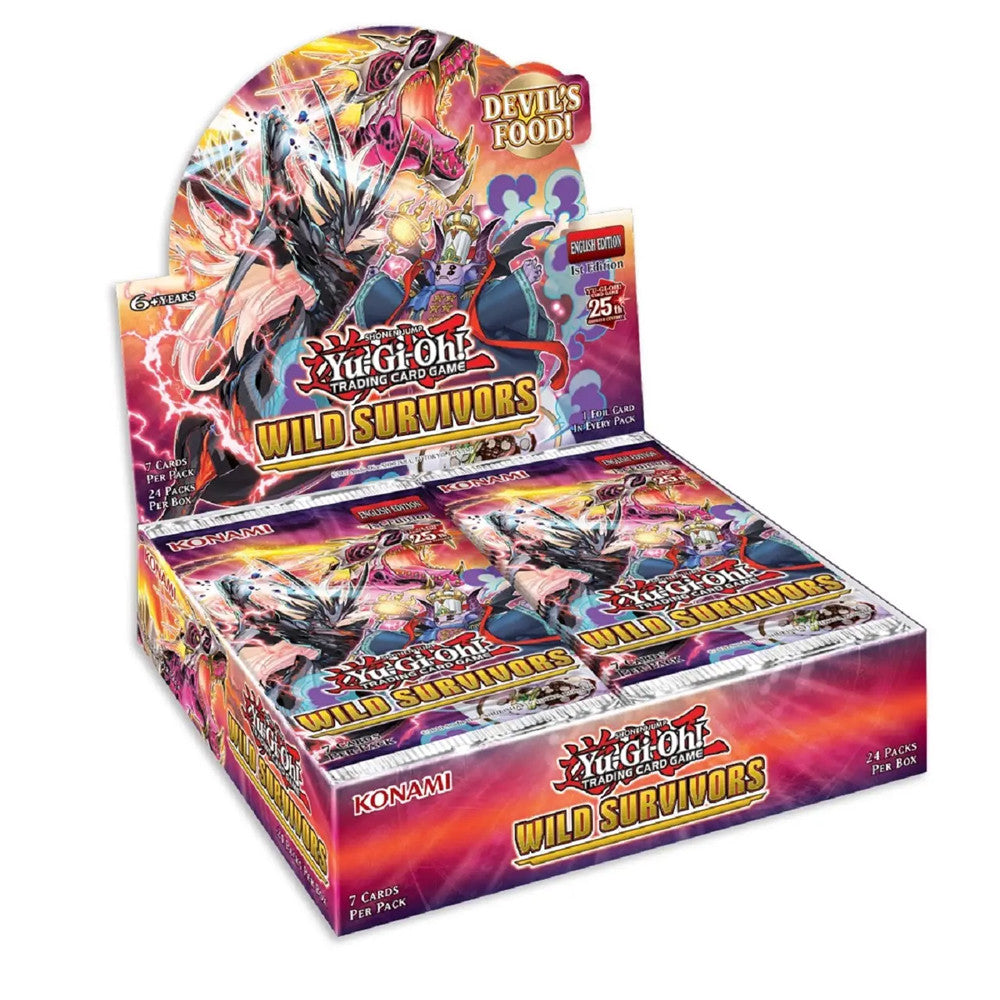 Yu-Gi-Oh! Wild Survivors Booster Box