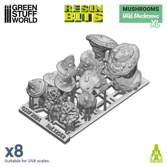 3D Printed XL Wild Mushrooms - G...