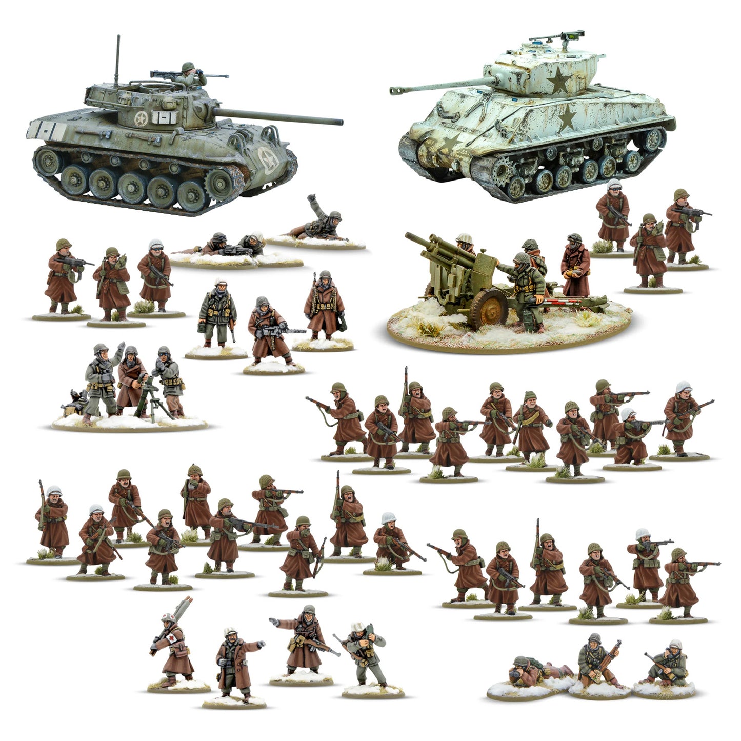 US Army Winter Starter Army - Bolt Action