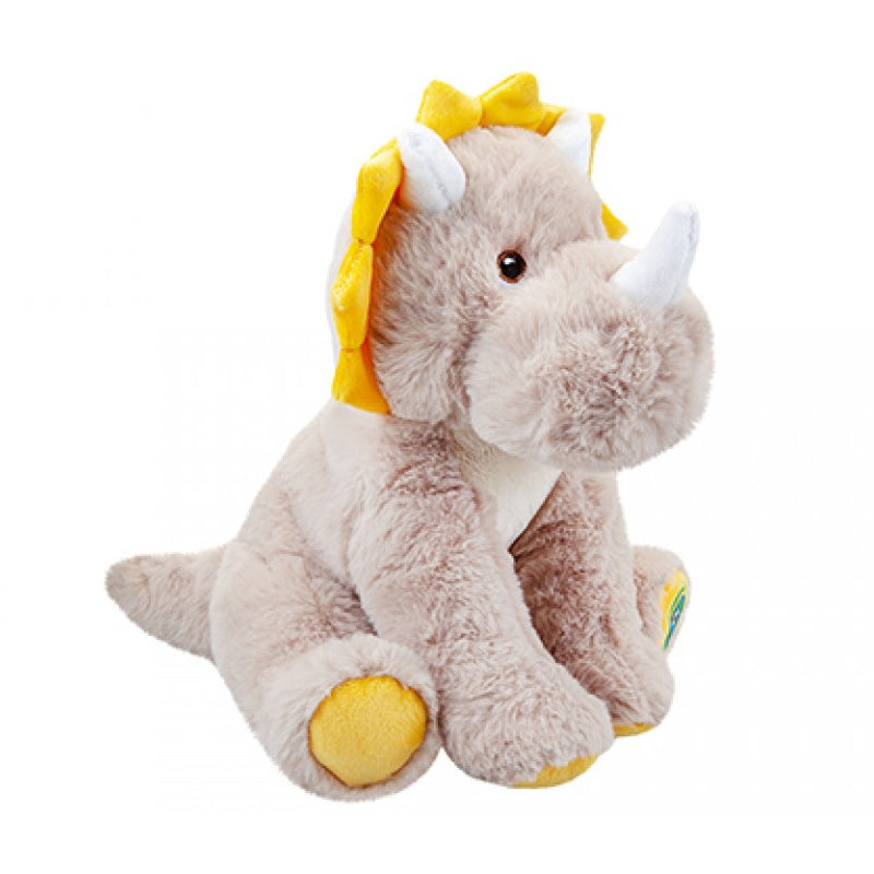 Your Planet Eco Toys Plush Triceratops Cuddly Toy