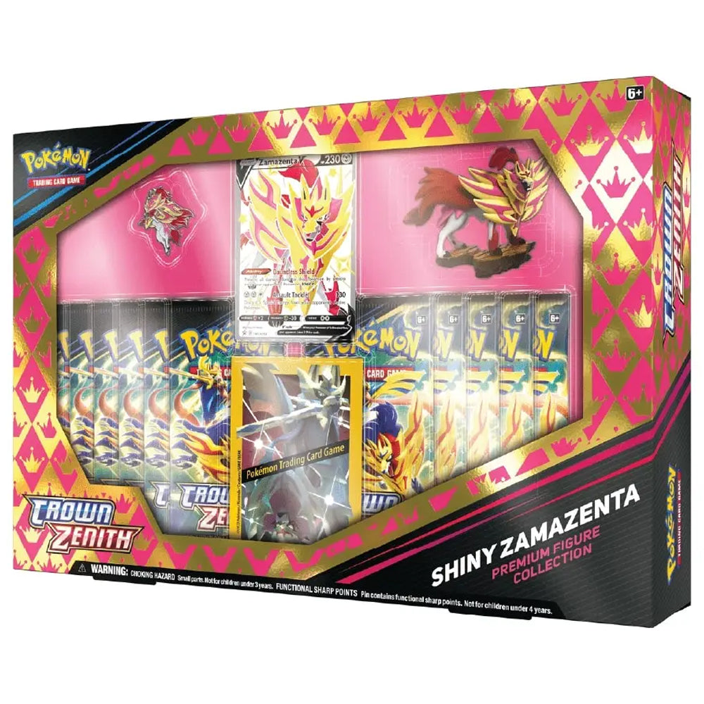 Pokémon TCG Shiny Zamazenta Premium Figure Collection