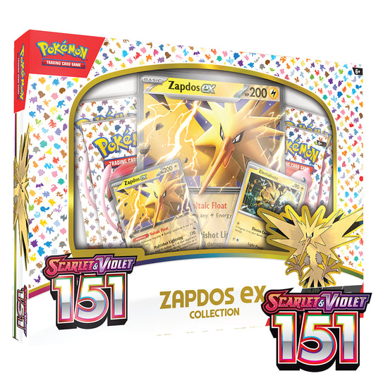 Pokémon 151 Zapdos ex Collection...