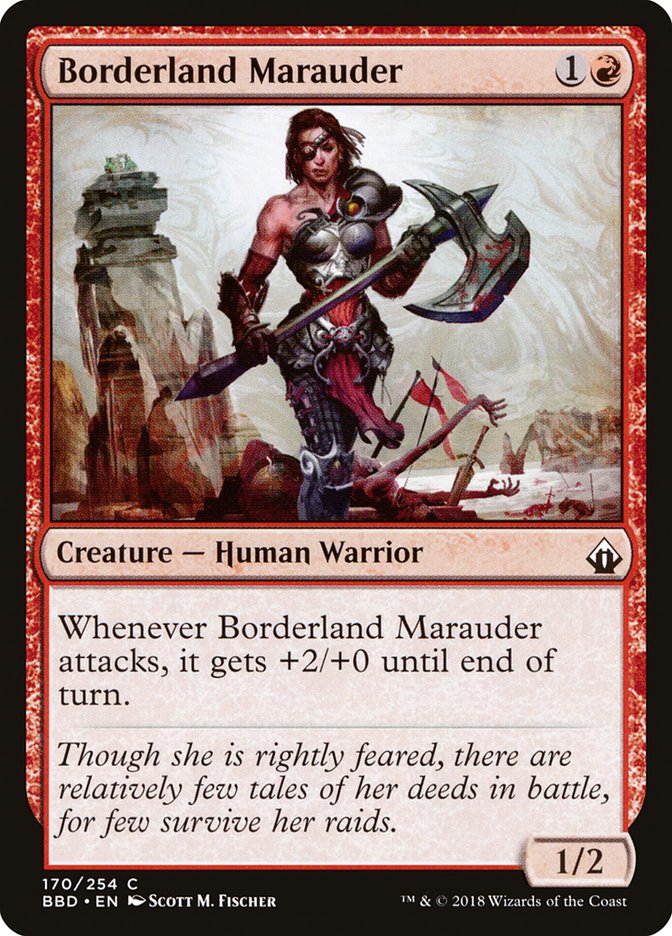 Borderland Marauder Battlebond #170 | Magic! The Gathering Single