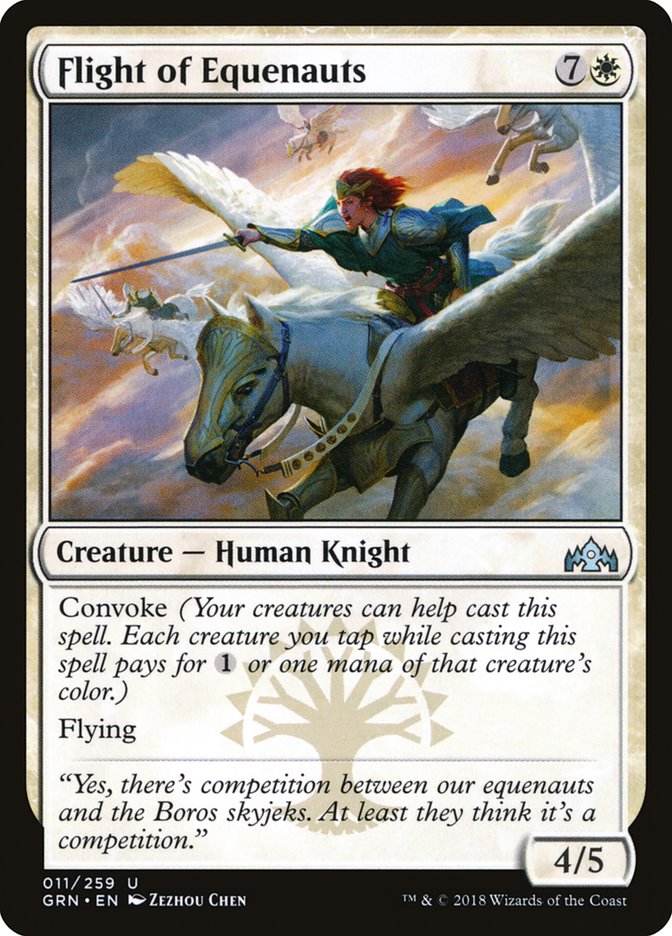 Flight of Equenauts MTG Singles | Guilds of Ravnica #011