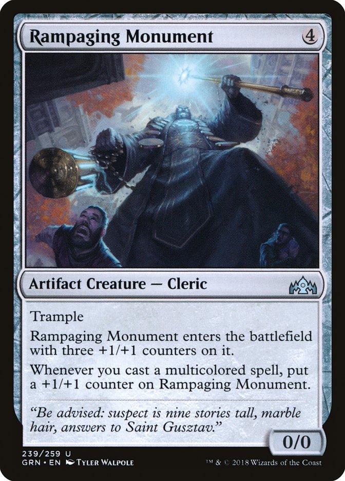 Rampaging Monument MTG Singles | Guilds of Ravnica #239