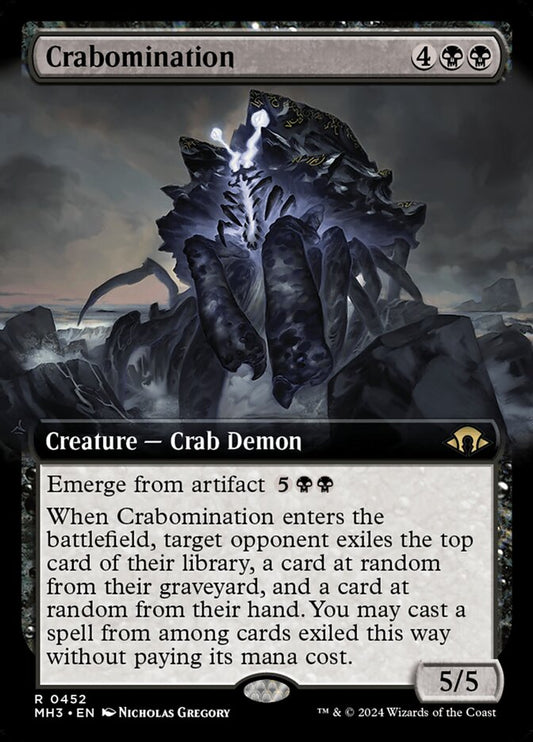 Crabomination Extended Art MTG S...