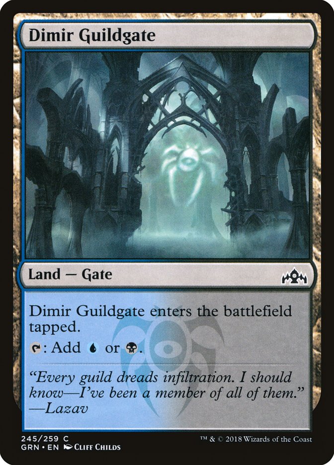 Dimir Guildgate MTG Singles | Guilds of Ravnica #245