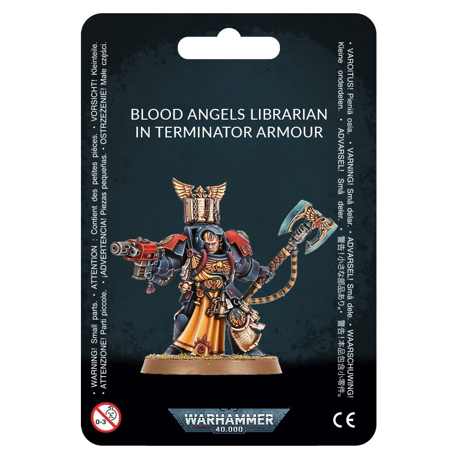 Blood Angels Librarian In Terminator Armour