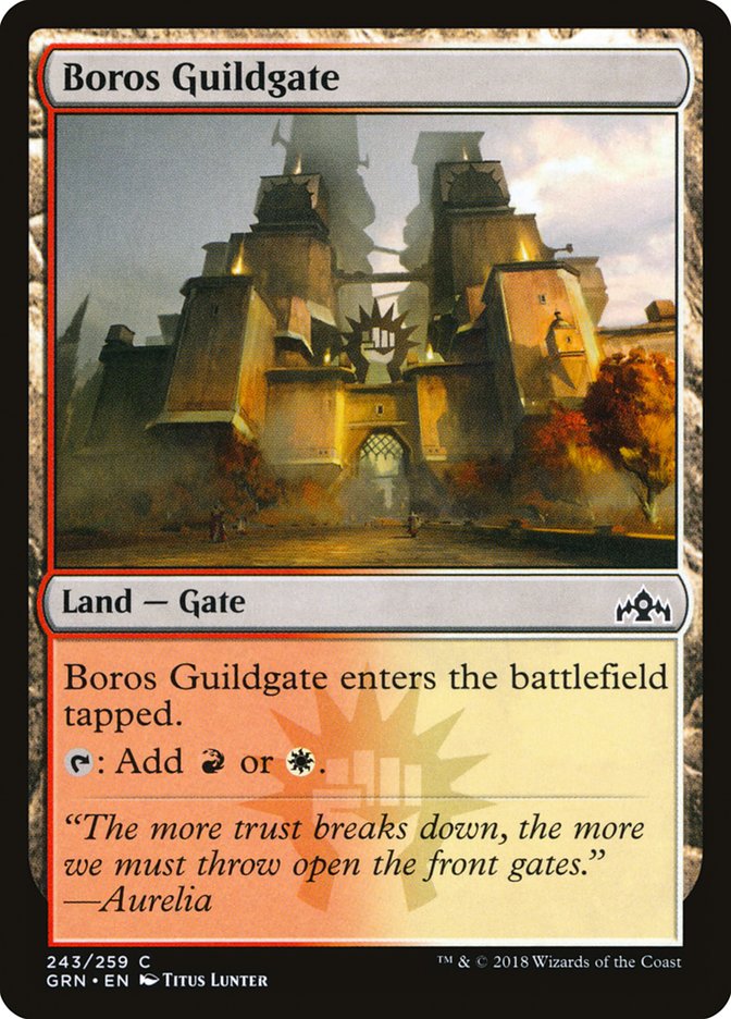 Boros Guildgate MTG Singles | Guilds of Ravnica #243