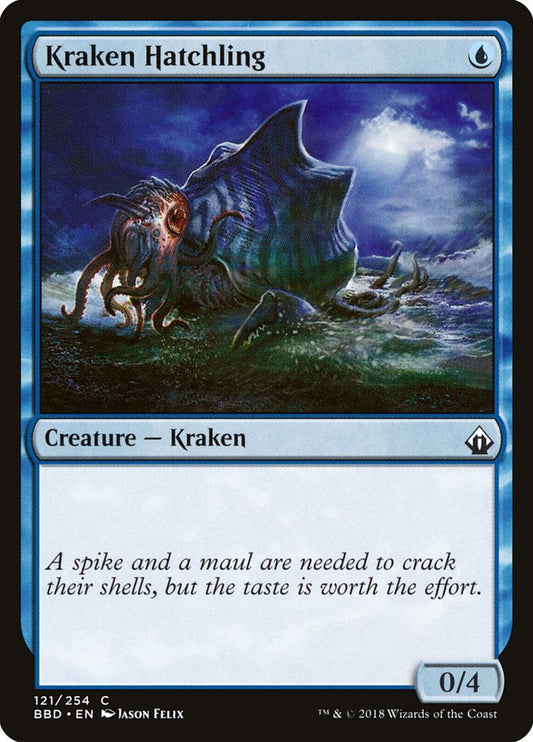 Kraken Hatchling Battlebond #121...