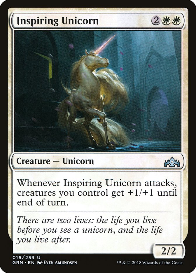 Inspiring Unicorn MTG Singles | Guilds of Ravnica #016