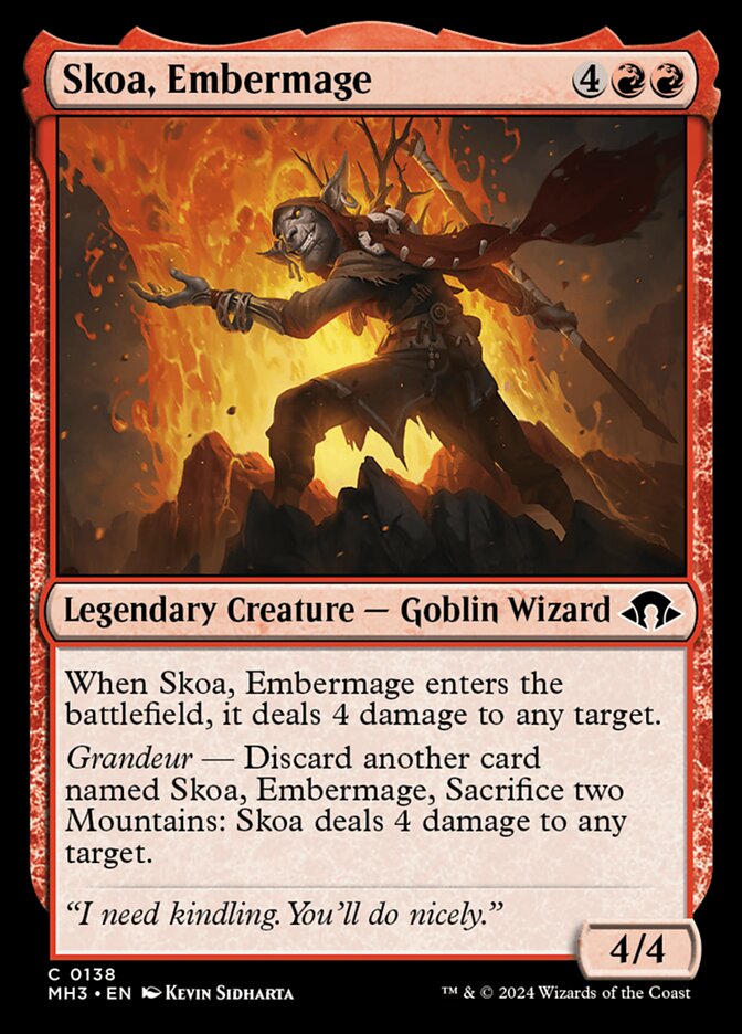 Skoa, Embermage MTG Single | MH3 #138