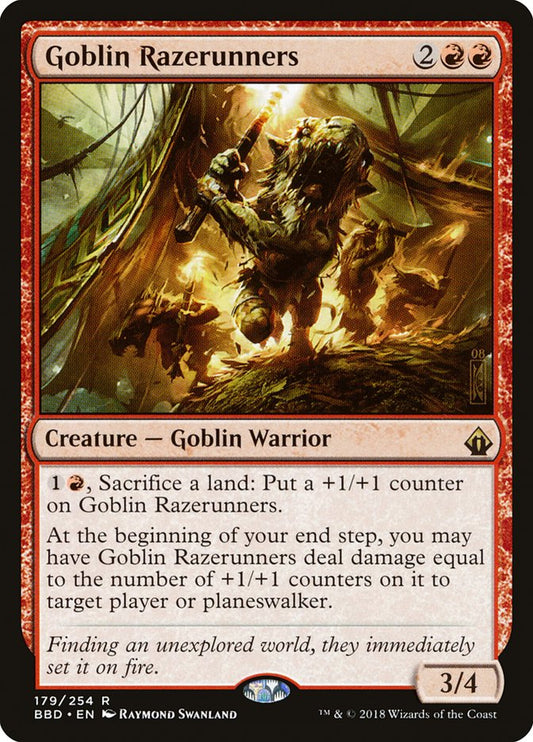 Goblin Razerunners Battlebond #1...