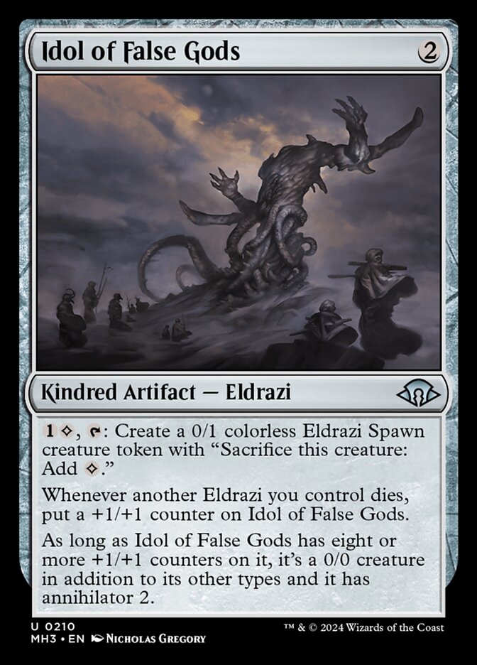 Idol of False Gods MTG Single | MH3 #210