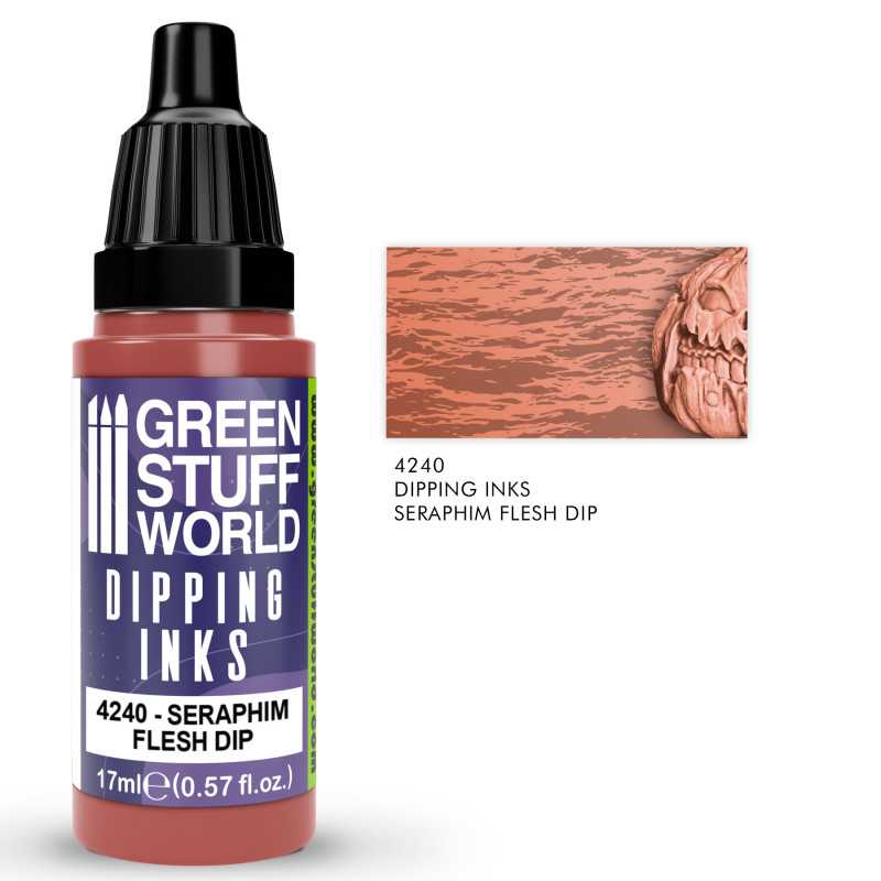 Green Stuff World Seraphim Flesh 17ml Dipping Ink