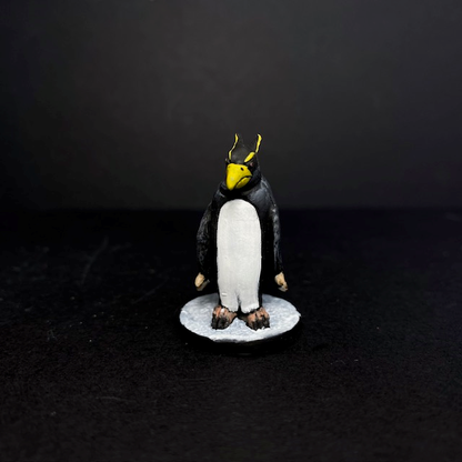 Pre Painted Dire Penguin miniature by Mrs MLG