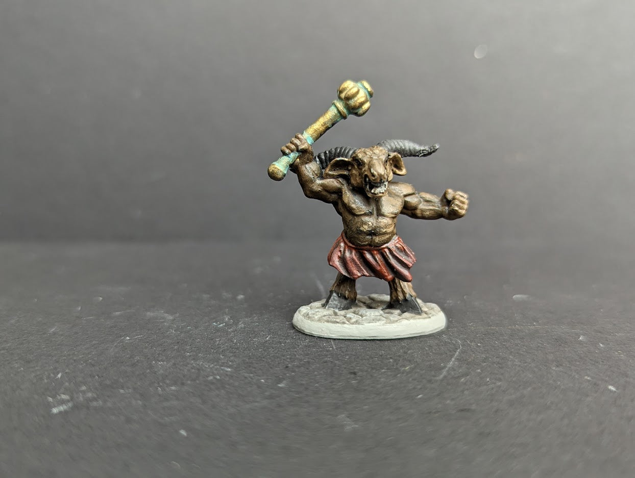 Pre Painted Minitaur With Club miniature  -MrMLG