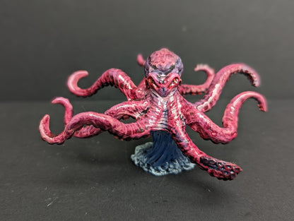 Pre Painted Octopus miniature for your gaming table  -MrMLG