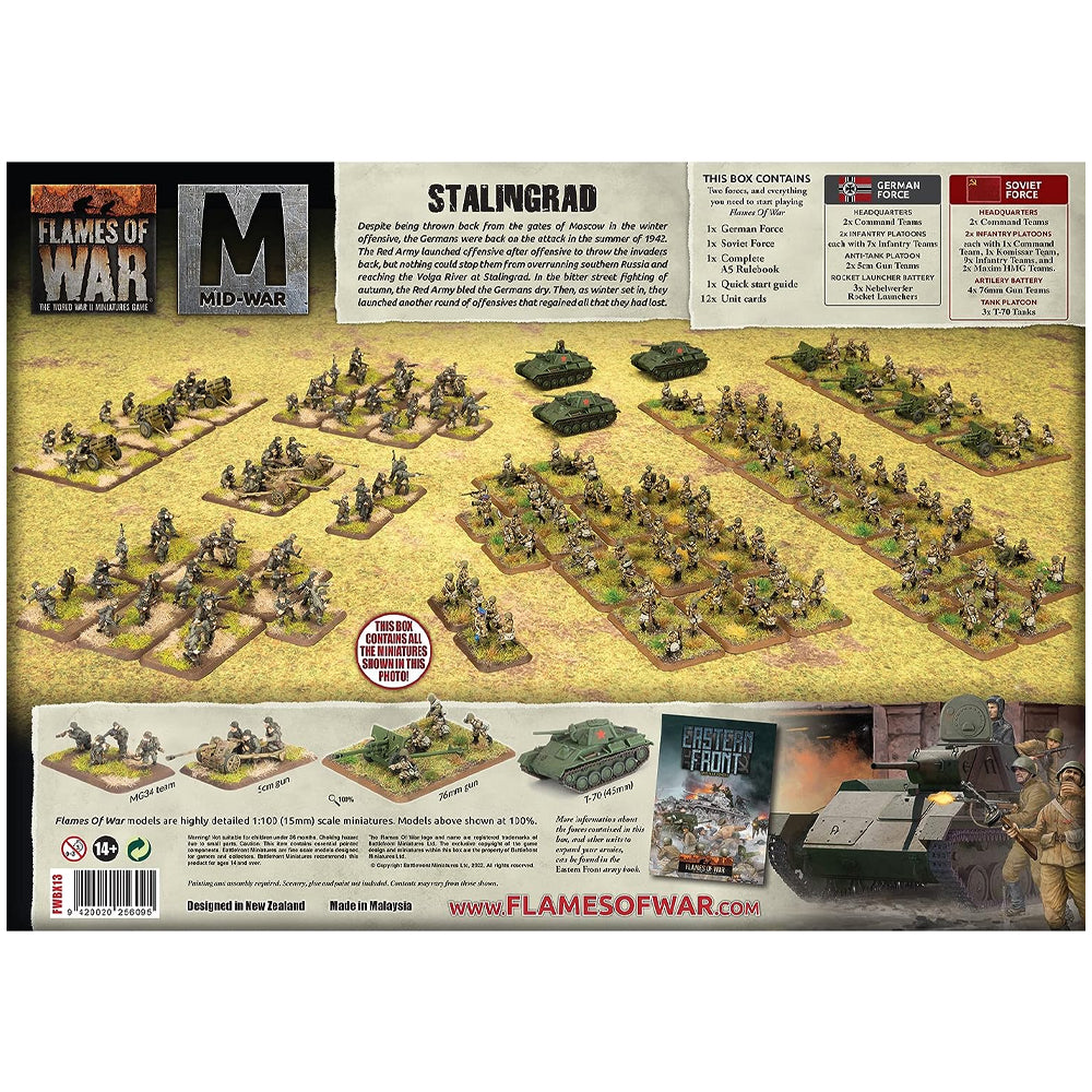 FoW - Flames of War - Starter - Battle of Stalingrad - painted outlets