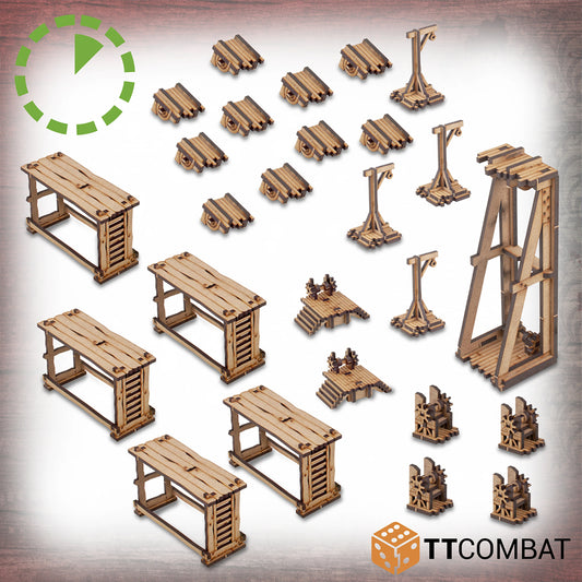 Tabletop Scenics Venetian Construction Apparatus - MDF Wargaming Terrain