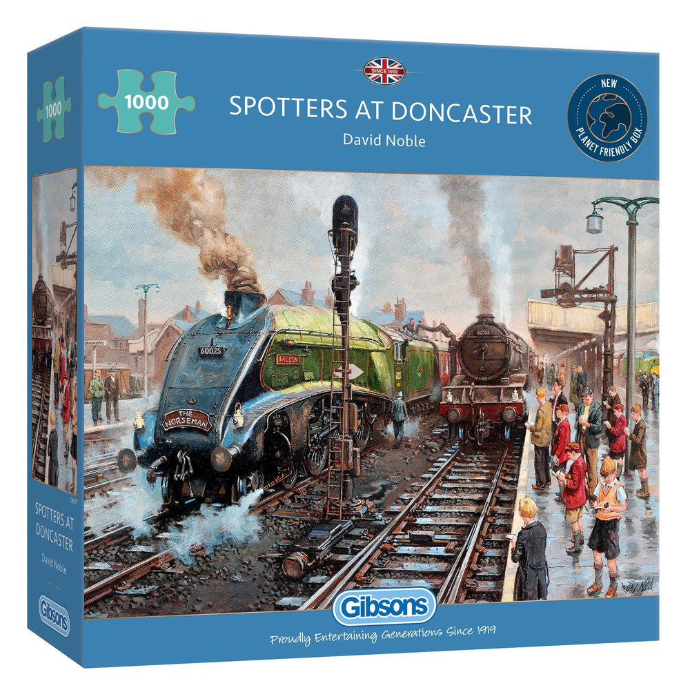 Spotters At Doncaster 1000 Piece Jigsaw Puzzle