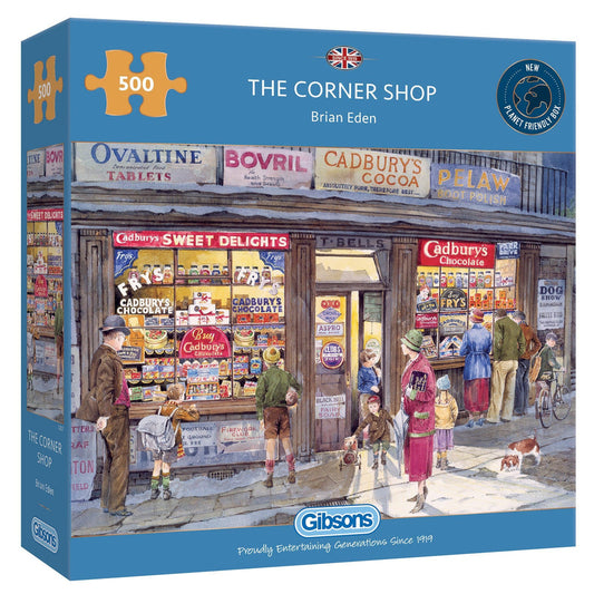 The Corner Shop 500 Piece Jigsaw...