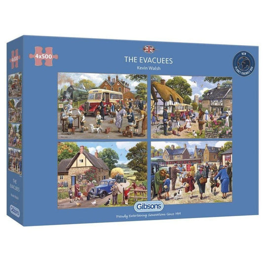 The Evacuees 4x500 Piece Jigsaw ...