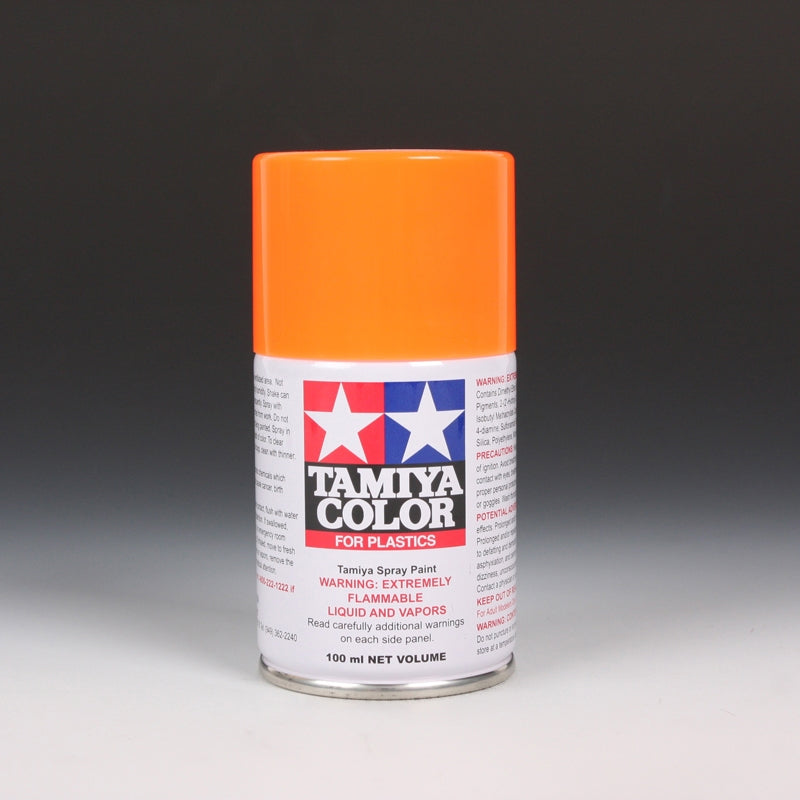 Tamiya Fluorescent Orange Spray For Plastics