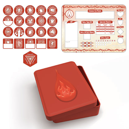 D&D Sorcerers Token Set & Tin