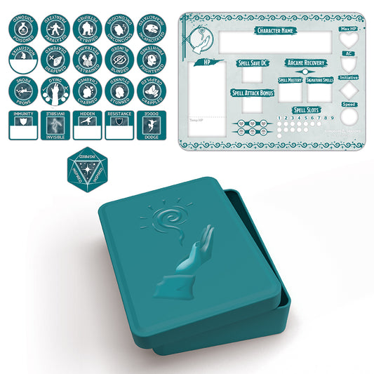 D&D Wizards Token Set & Tin