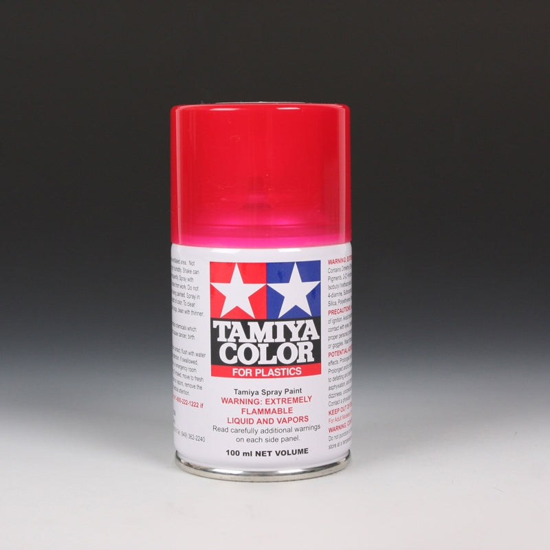 Tamiya Clear Red Spray For Plastics