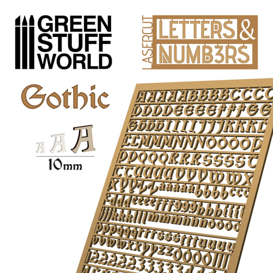 GReen stuff world Gothic 10mm Le...