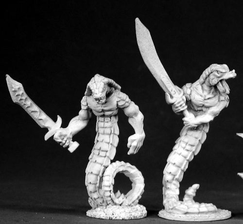 Reaper DHL 02498 Snakemen by Ben Siens: www.mightylancergames.co.uk