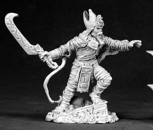 Reaper miniatures 02507: Khalith, Mummy King: www.mightylancergames.co.uk 