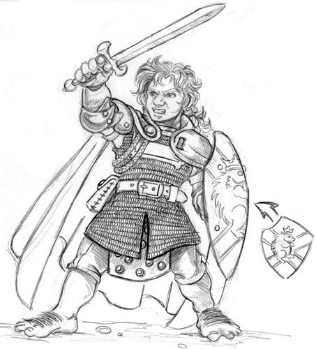 Reaper DHL 02531 - Dobbin, Halfling