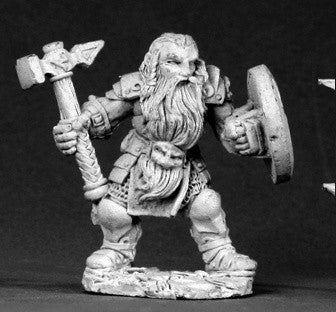 Reaper Dark Haven Legends 02607 - Bjorn, Dwarven Warrior: www.mightylancergames.co.uk