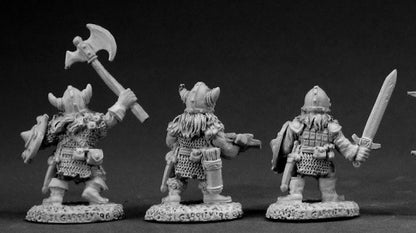 03351: DHL Classics: Dwarf Warriors (pack of 3 figures)