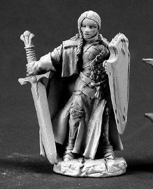 Dark Heaven Legends 03364: Isabeau Laroche, Female Paladin by Werner Klocke