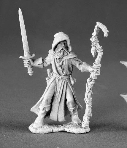 Reaper DHL 03484 Karlov Diedrich, Wizard: www.mightylancergames.co.uk