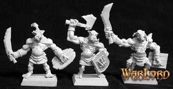 06164 Bull Orc Fighters (6), Reven Grunt