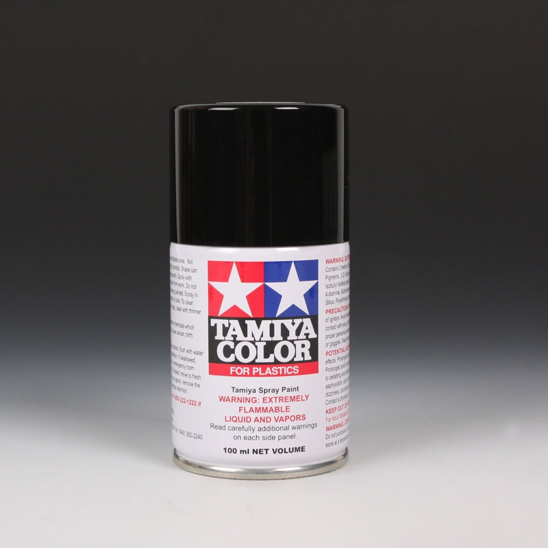 Tamiya Matt Black Spray For Plastics