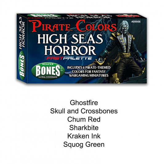 09906: HIGH SEAS HORROR FAST PALETTE MSP PAINT SET-REAPERCON